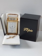 Pendule de voyage L'épée Corniche 702.51 - Pendule d'officier l'Epée répétition