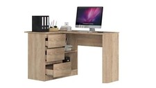 Bureau angle avec tiroirs - bureau, d'angle