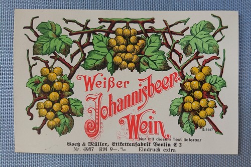 Ancien étiquette vin - Étiquette,
