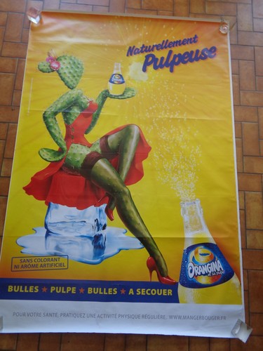 Grande affiche publicitaire - grande,
