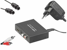 Convertisseur audio HDMI avec câble cinch et Toslink - Auvisio