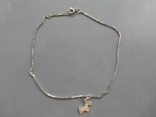 chaîne cheville neuve Agatha argent 925 poinçons 25cm réglable 1,80gr chaîne vén