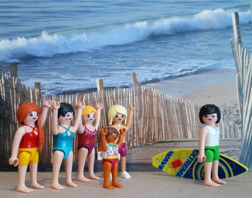 Playmobil plage vacances - plage,