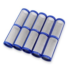 Pack de 5 filtres pulvérisateurs sans air bleu en acier inoxydable longue duré