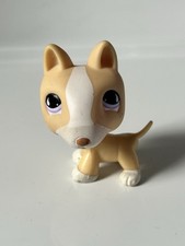 LPS 860 LITTLEST PETSHOP  AUTHENTIQUE CHIEN DOG BULL TERRIER HASBRO lot 46