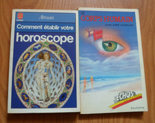 LOT DE 2 LIVRES:LE CORPS HUMAIN ET COMMENT ETABLIR VOTRE HOROSCOPE