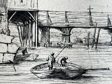 Charles Meryon Gravure Eau