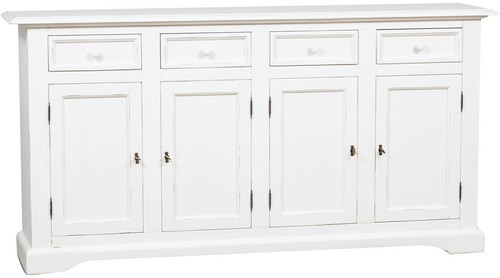 Commode dressoir portable bois - dressoir,