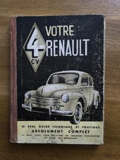 Ancien Livre Votre Renault 4