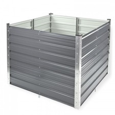 Potager surélevé en métal "Rosendaal" - couleur anthracite D47073