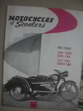 DKW 350 SIDE-CAR NSU 125