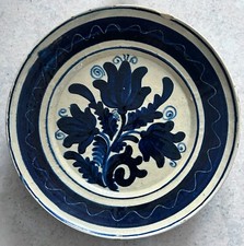 Assiette Ancienne Style Persan