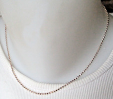 COLLIER CHAINE perles EN