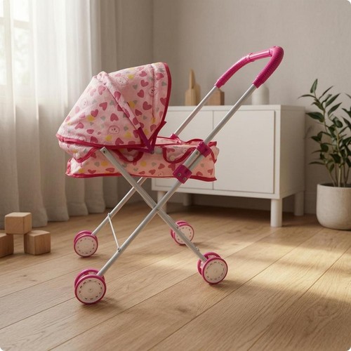 Poussette pliable pour poupée