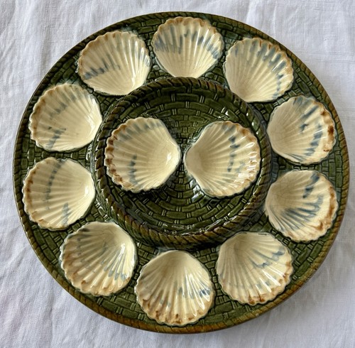 French majolica oysters - french,