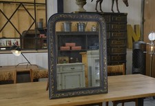 Miroir au mercure structure en