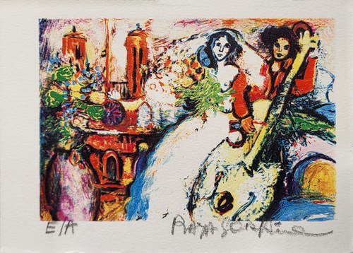 Raya sorkine lithographie - sorkine, -lithographie