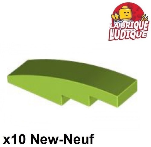 Lego 10x slope - lego, curved