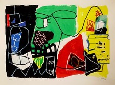 Jan Voss sérigraphie signée