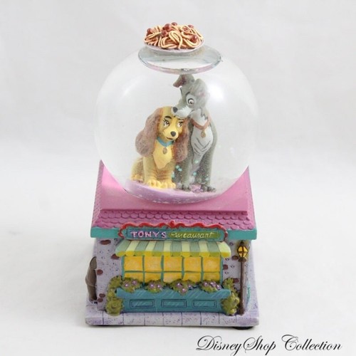 Mini snow globe lady - snow, et