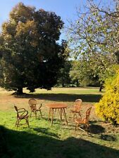 1950 AUDOUX-MINNET 4 CHAISES