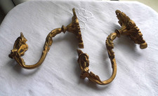 Paire d'embrases anciennes en  bronze