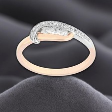 Bague de fiançailles pavé