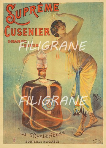 Cusenier liqueur rqkq poster - liqueur,