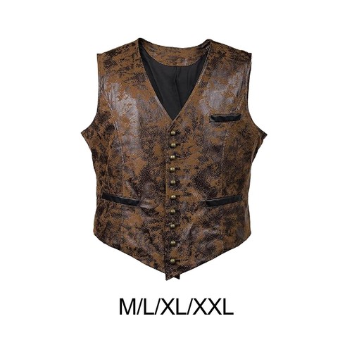 Gilet cowboy steampunk - gilet,