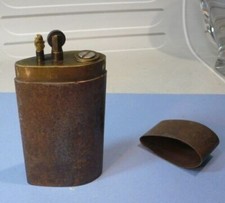 BRIQUET de poilu guerre 1914, laiton et métal 13 cm,