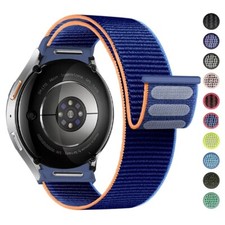 Bracelet en Nylon pour Samsung Galaxy Watch 7, 6, 4, classique, 5 pro 44mm, 40mm