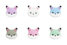 Perle silicone renard - perle, 30mm