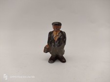 Plomb peint personnage civil