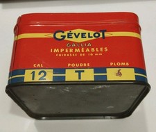 Boite Gévelot Gallia Cal 12 Poudre T