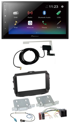 Pioneer dab mp3 bluetooth 2din - pioneer,