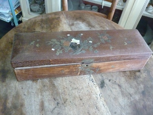 Grande boite gants - a, ancienne