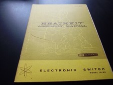 Radio Electronique: heathkit  assembly manual  Electronic switch ID-22