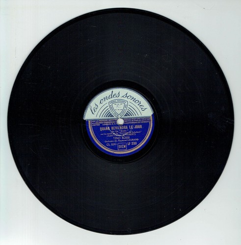 78t tino rossi - rossi, disque