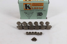 MJT Guitare Officielle Vintage Kluson Locking Tuners Tuning Keys Aged Mark Jenny