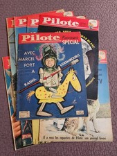 Lot 9 Magazines PILOTE 1961