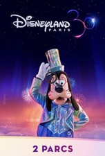 9 Places Disneyland Paris valable jusqu'au 08/08/2024  1 Jour  Libre