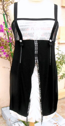 Robe noir rose mode - noir/rose,