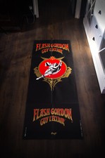 FLASH GORDON Large French Door Panel Vintage Movie Poster Original 1980