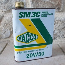 Ancien Bidon d'Huile YACCO SM