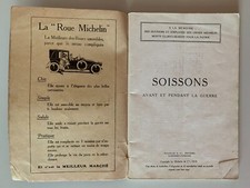 GUIDE MICHELIN DES CHAMPS DE BATAILLE SOISSONS 1914-1918