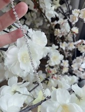 ☆ AUTHENTIQUE BRACELET LINE DEBEERS FULL DIAMANT 1,50CT G/VS OR 750 18K 18 CARAT