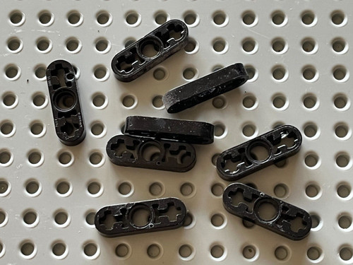 Lego technic black beam 3 - x,