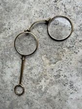 Lorgnon, binocle, métal