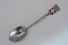 CUILLERE A CAFÉ EN MÉTAL,  "SAVOIE" / BON ETAT