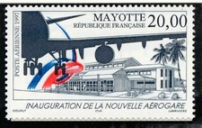 Timbre Mayotte PA 1** neuf